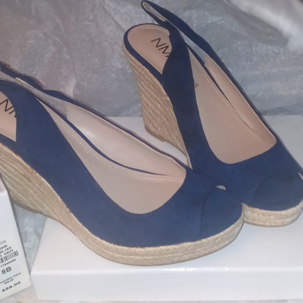 Brand New Wedge Heels by Neiman Marcus..